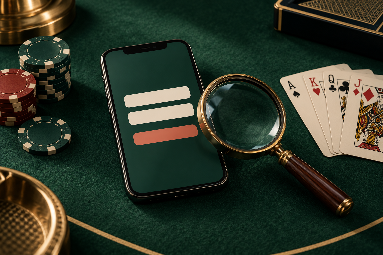 Ilustrasi perangkat dan casino Pohon4d